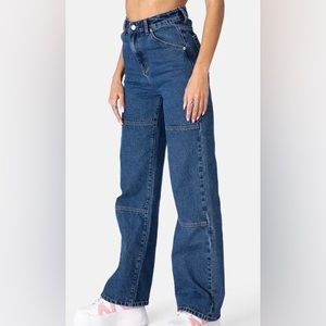 NWOT Adika Baggy High-Waist Jeans Small 👖 Y2K • Wide Leg • Trend Denim
